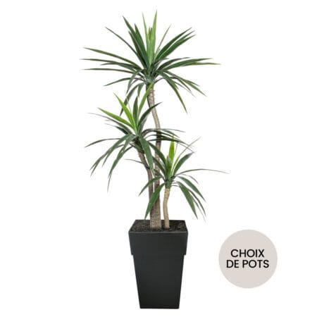 Yucca artificiel extérieur en pot