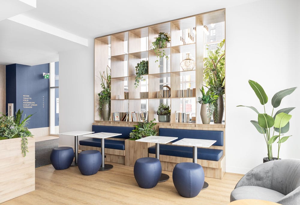 Décors végétal, espace commercial - Décors Véronneau