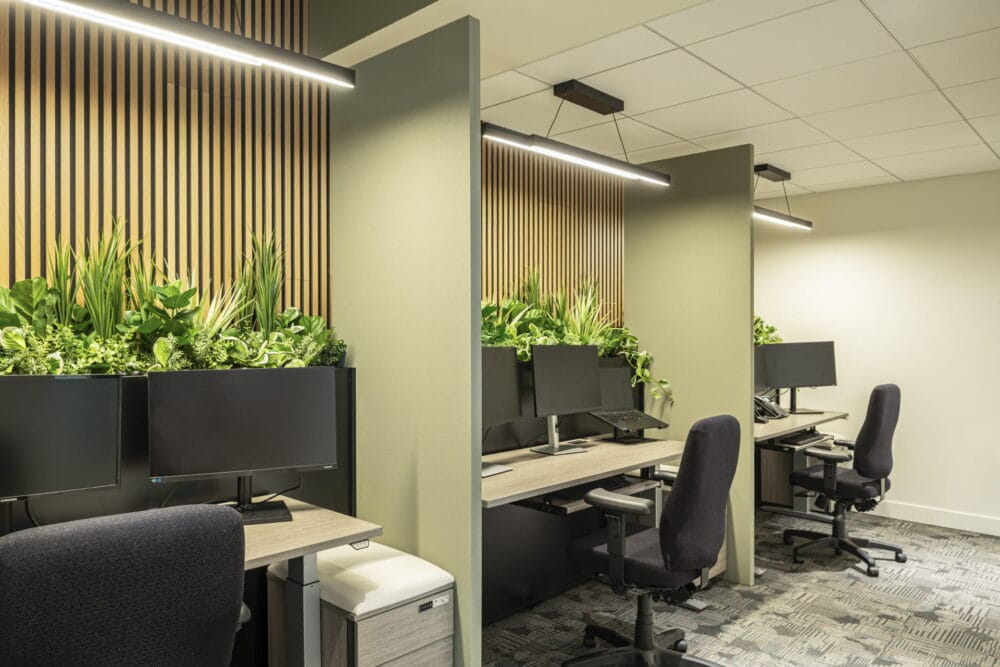 Décor végétal, bureau professionel - Décors Véronneau