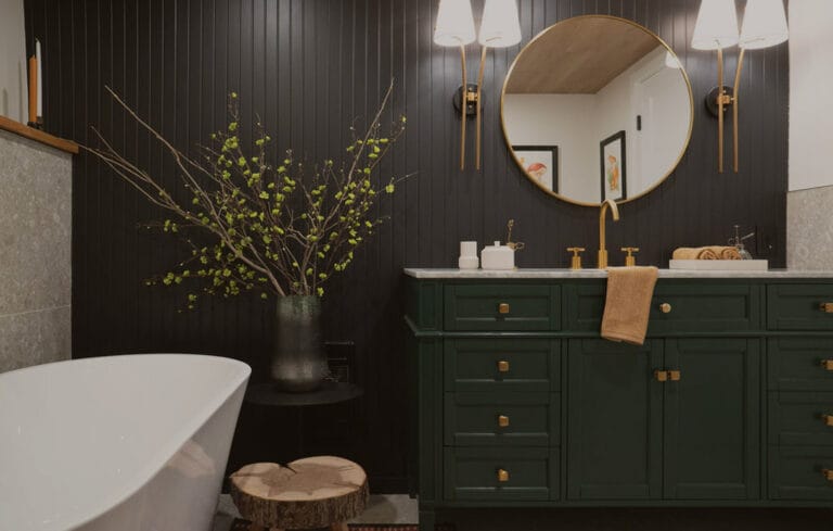 Salle de bain par Jessica Locas - Décors Véronneau