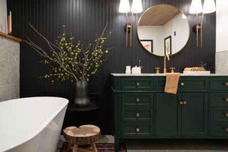 Bathroom by designer Jessica Locas