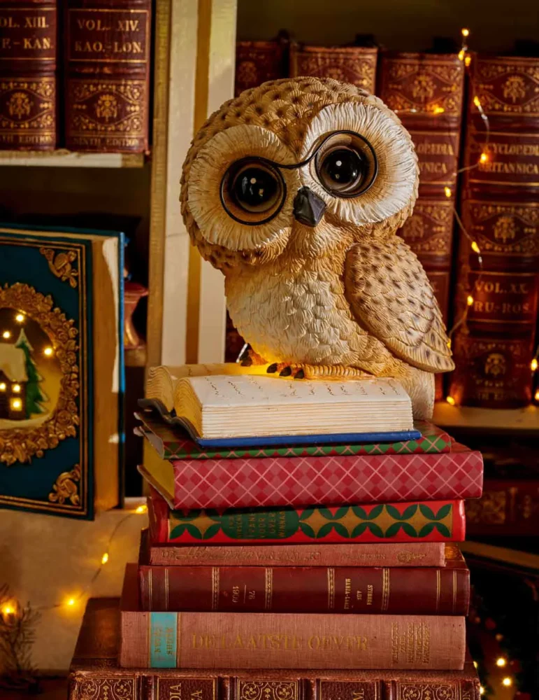 Décoration de Noël, hibou - Décors Véronneau