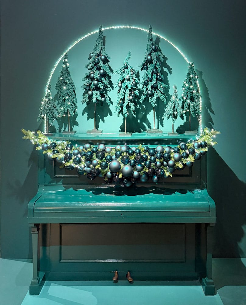 Décor de Noël vert émeraude - Décors Véronneau