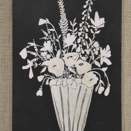 Framed floral bouquet wall art, 8,5 x 12'' - Décors Véronneau