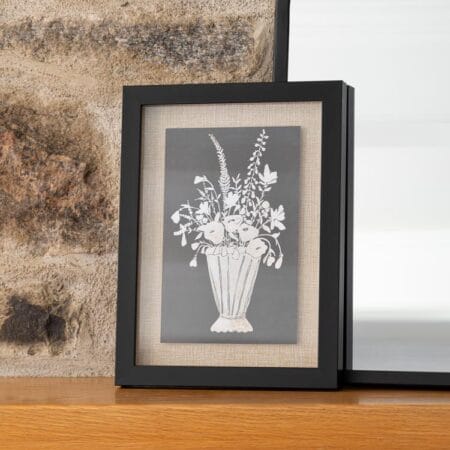 Framed floral bouquet wall art, 8,5 x 12'' - Décors Véronneau