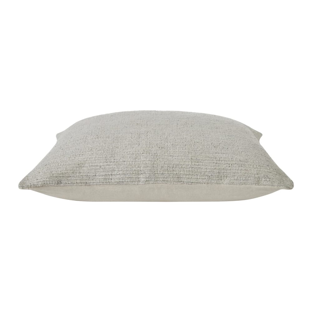 Coussin pâle tissé à la main - Décors Véronneau