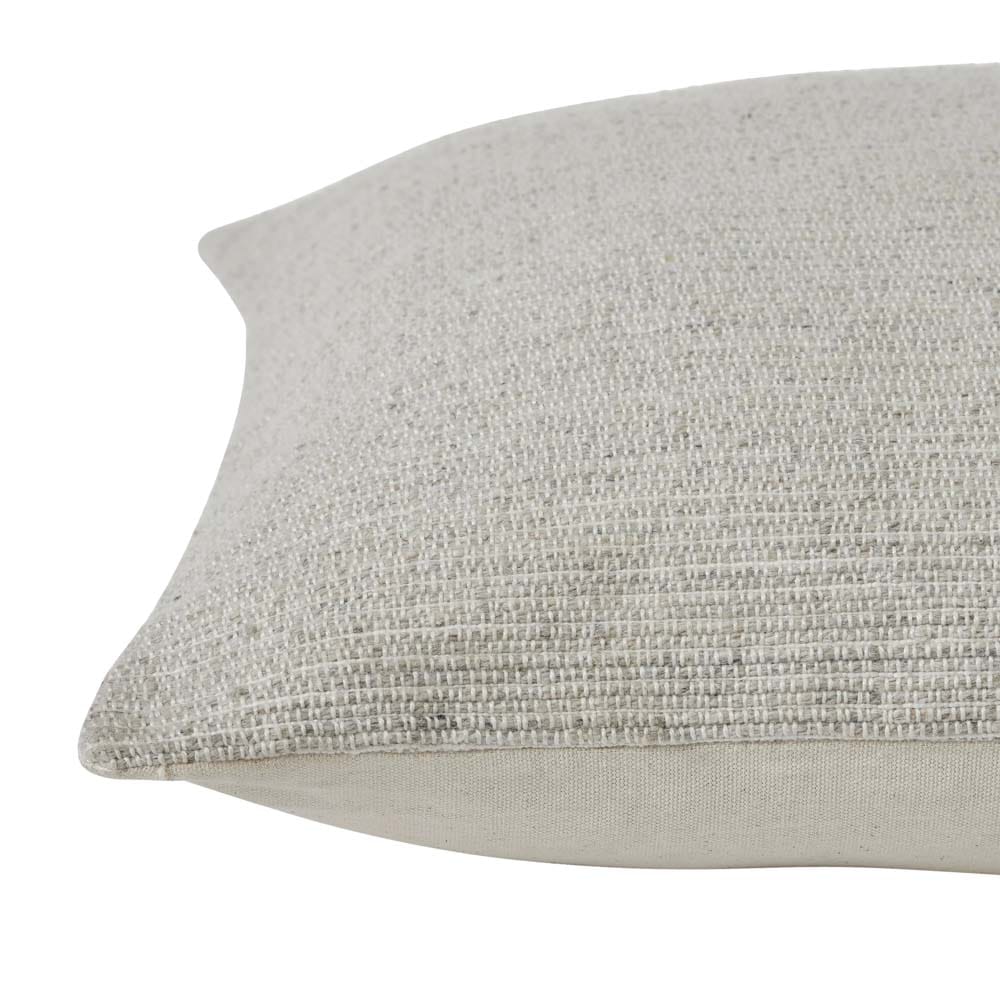 Coussin pâle tissé à la main - Décors Véronneau