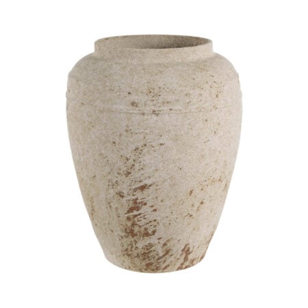 Decorative terracotta vase, 12''