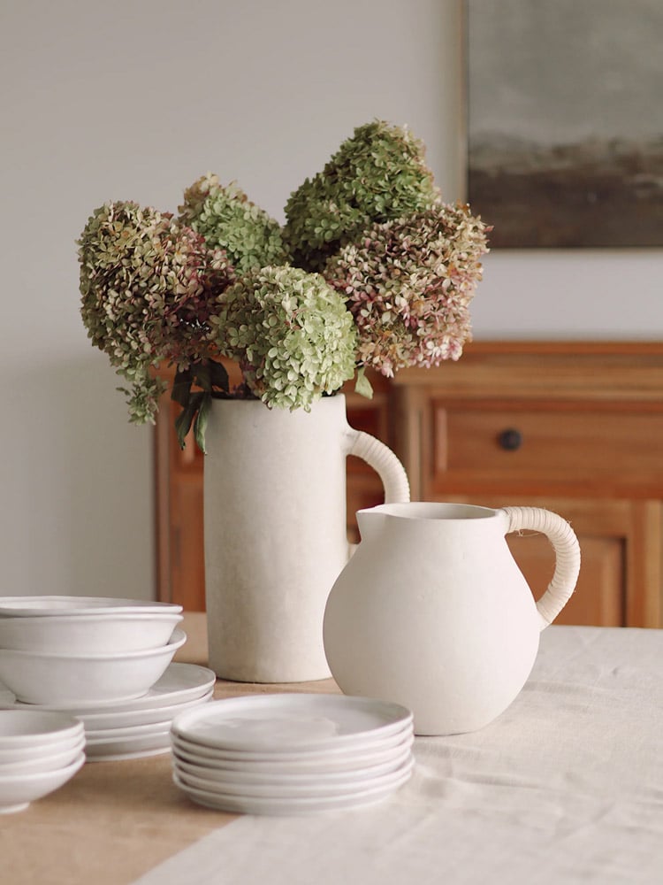 Vases artisanaux de style pichet en papier mâché - Décors Véronneau