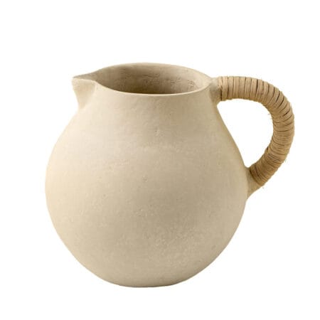 Provence-inspired terracotta vase, 13''