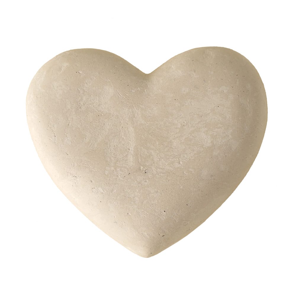 Coeur décoratif en papier mâché - Décors Véronneau