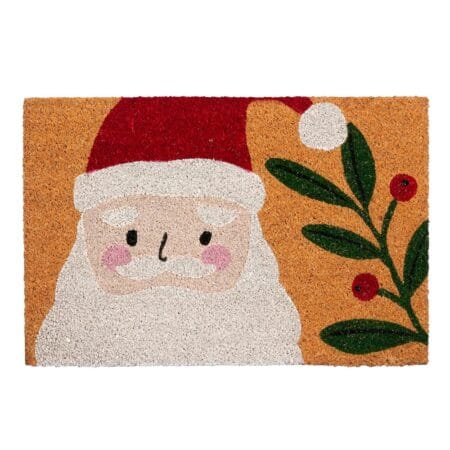 Santa Claus doormat, 16 x 24''