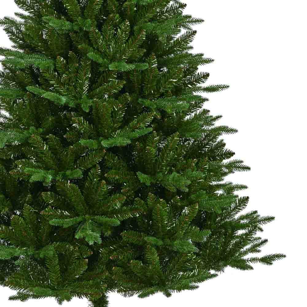 Sapin de Noël écologique fait de bouteilles recyclées sans lumières - Décors Véronneau
