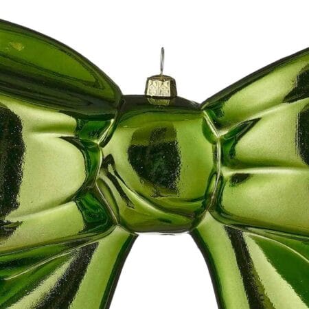 Grand ornement de Noël boucle verte, 8'' - Décors Véronneau
