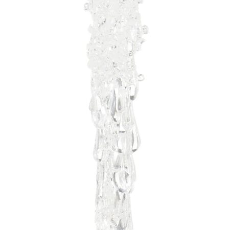 Paquet de 7 ornements de Noël glaçons transparents, 8'' - Décors Véronneau