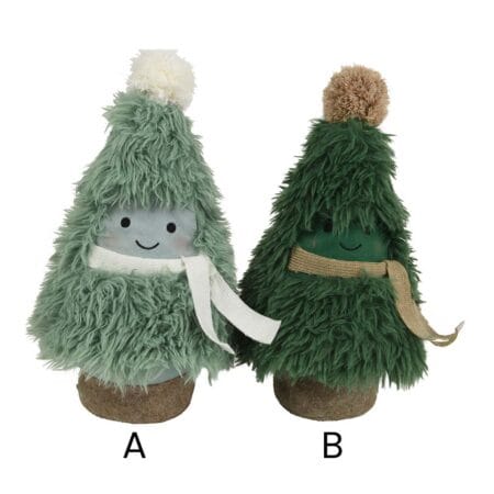 Decorative Christmas tree door stop, 12,5'' - Décors Véronneau