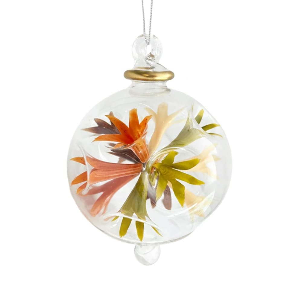 Boule de Noël en verre soufflé inspiré de Gauguin - Décors Véronneau