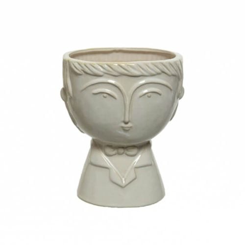 Vase visage en porcelaine Vase visage en porcelaine