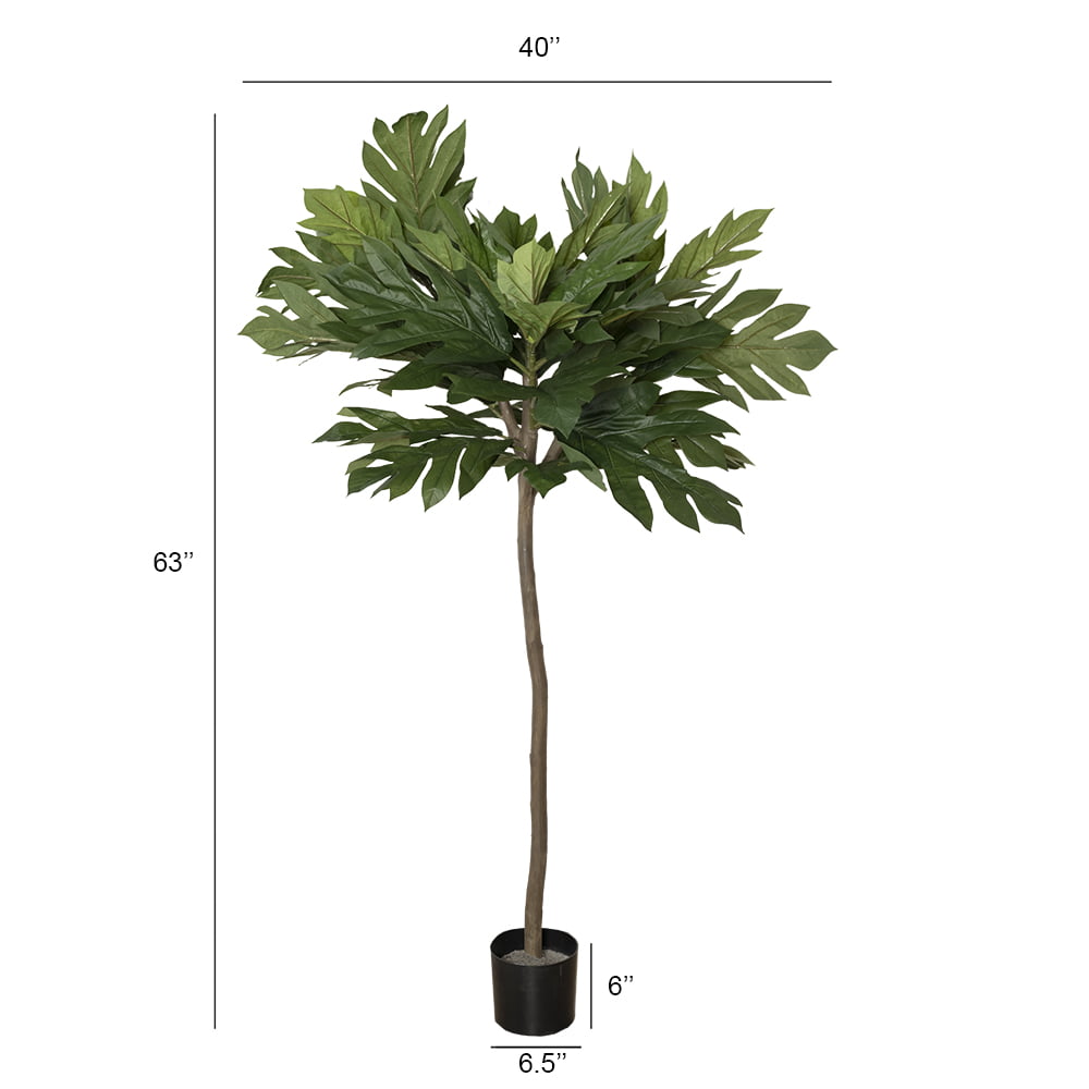 Artificial artocarpus tree, 63" - Image 3 - Décors Véronneau