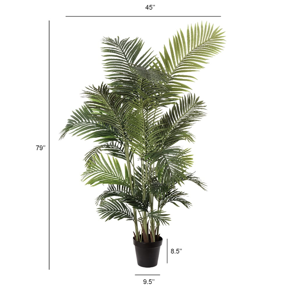 Areca palm tree, 6,5' Artificial plant Décors Véronneau