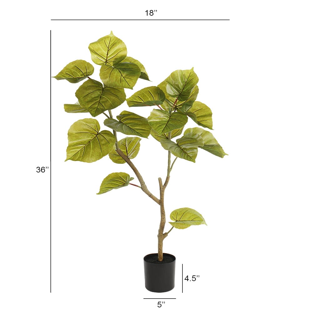 Plante artificielle ficus umbelleta, 36" – Image 4 - Décors Véronneau