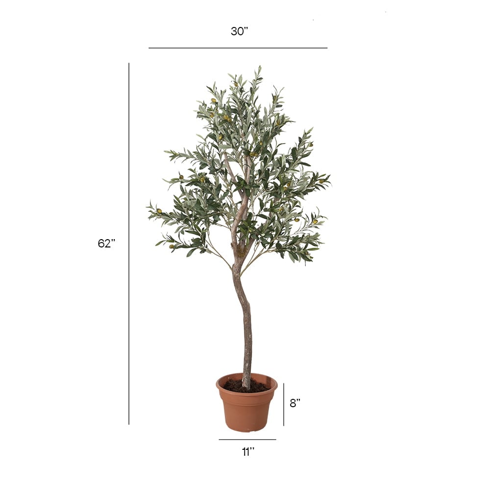 Artificial Olive Tree, 5ft Décors Véronneau