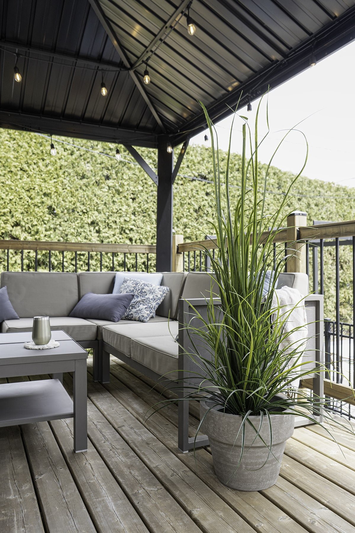 Outdoor artificial river green grass, 58