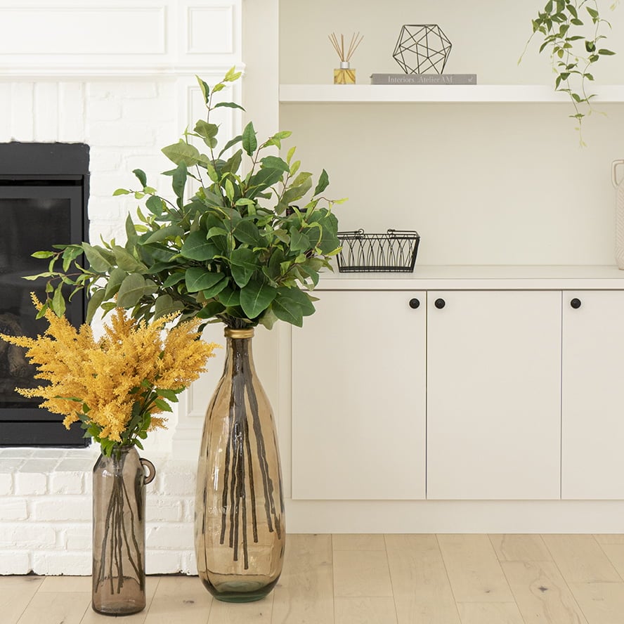 Astilbe jaune-orange artificielle, 33