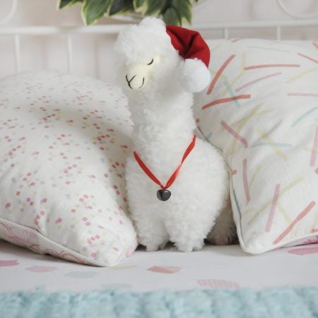 Lama blanc en peluche, 13