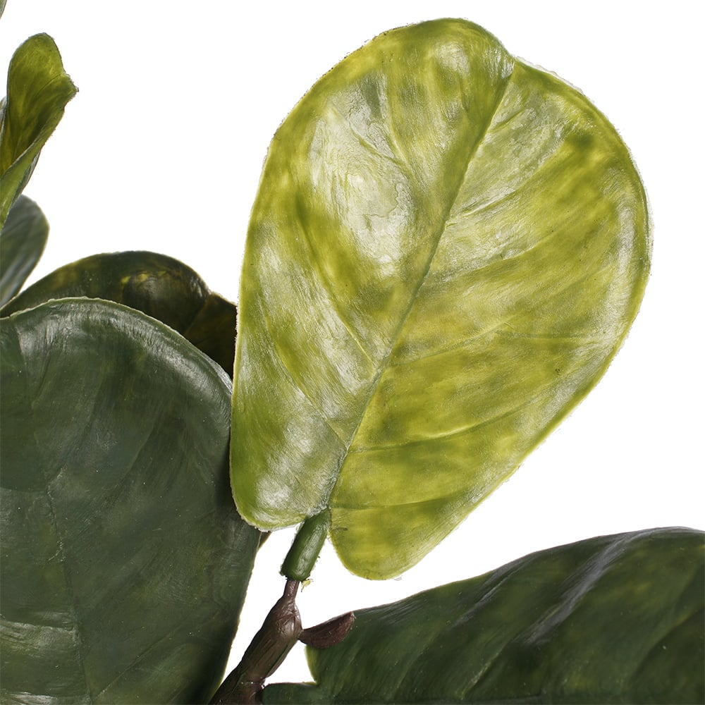 Feuillage de ficus lyrata artificiel, 25