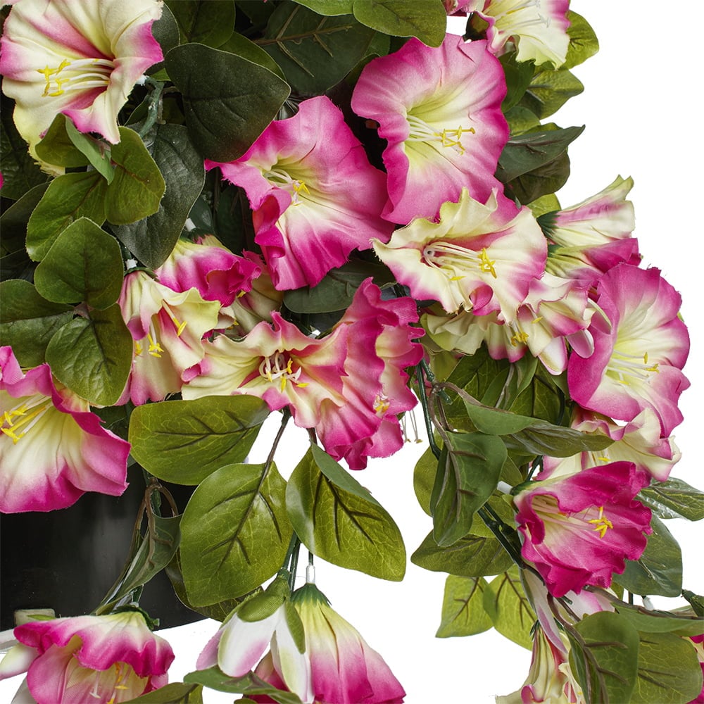 Pétunias artificiels roses - Décors Véronneau