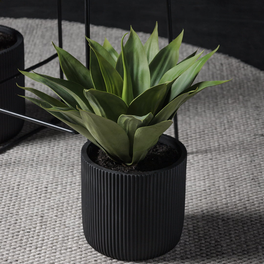 Plante artificielle agave en pot, 23