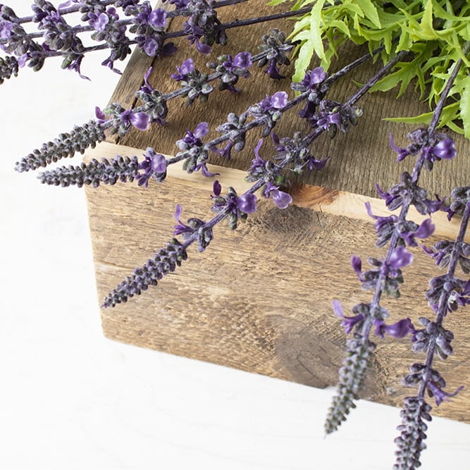 Lavande artificielle traité contre les UV - Décors Véronneau