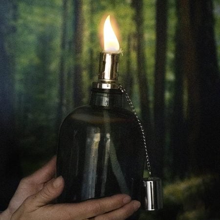 Lampe à huile, 8 x 4