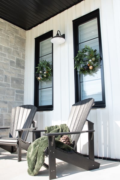 Jeté en fausse fourrure verte, 51 x 67