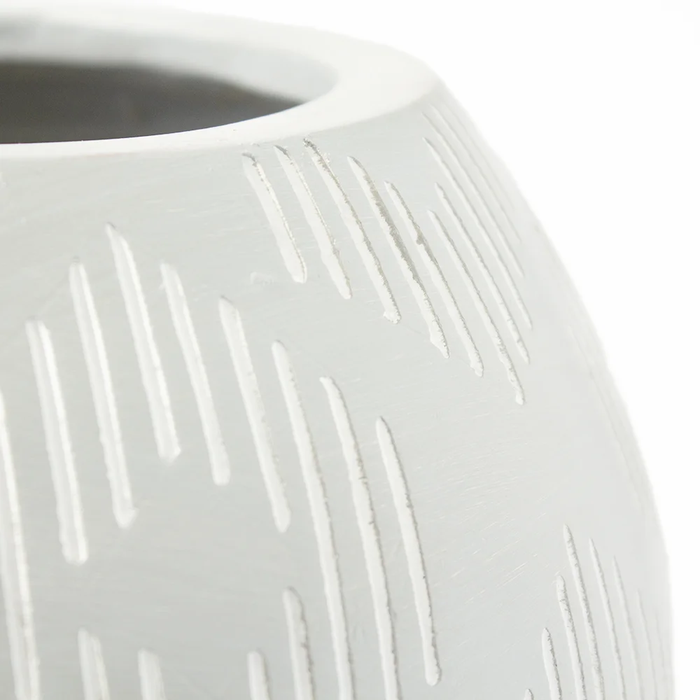 Pot arrondi sur pattes, 16,5 x 12'' - Décors Véronneau