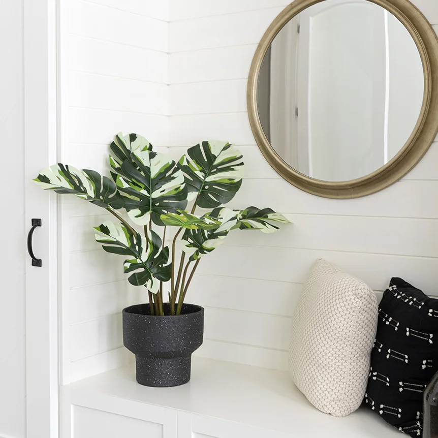 Monstera panaché artificiel, 32