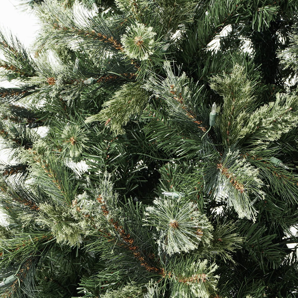 Sapin de Noël artificiel cachemire illuminé, 7,5-15' – Image 7 - Décors Véronneau