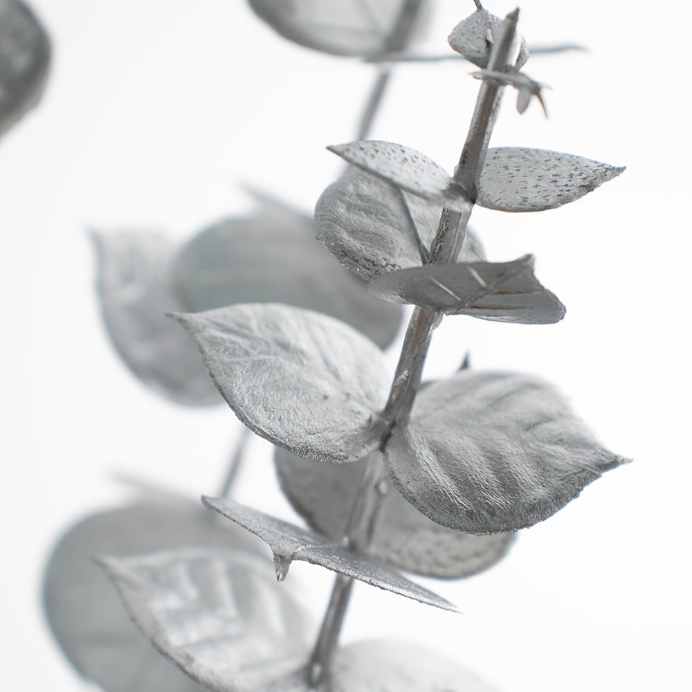Silver artificial eucalyptus, 35