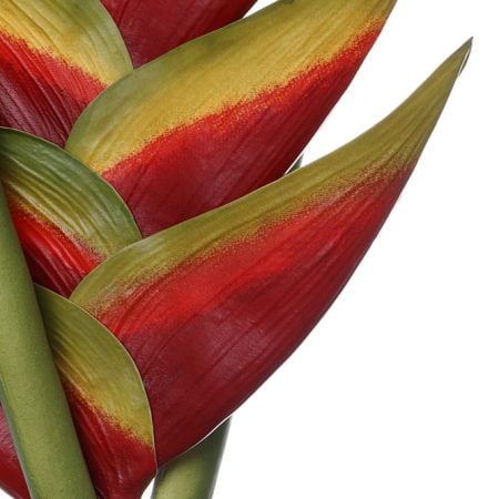 Tige d'oiseau du paradis orange artificiel, 32