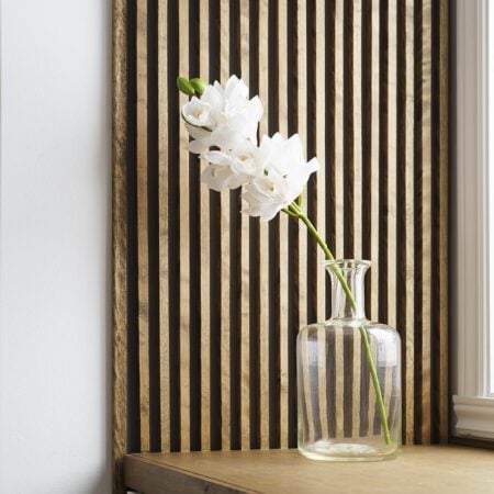 Artificial white cymbidum orchid, 27