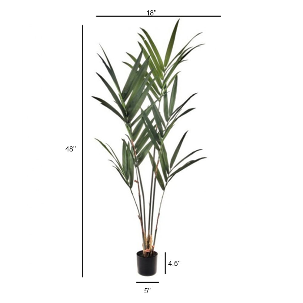 Kentia artificial indoor palm tree, 48'' Décors Véronneau