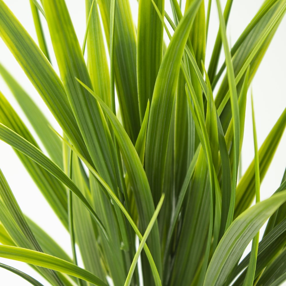 Outdoor artificial grass bush, 18'' - Décors Véronneau