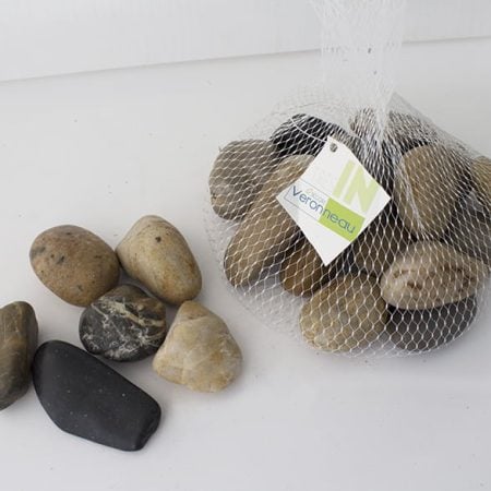 Sac 1kg de galets mixtes polis, 20-40mm - Décors Véronneau