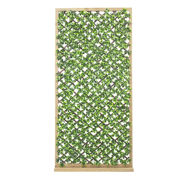 Panneau d'intimité autoportant en bois, 85 x 42