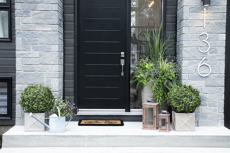 Topiaire de buis simple artificiel, 27'' – Image 4 - Décors Véronneau