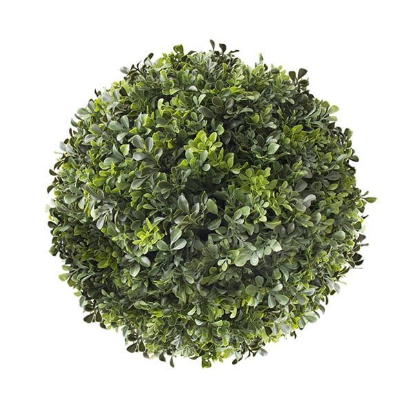 Outdoor artificial english boxwood ball, 17''