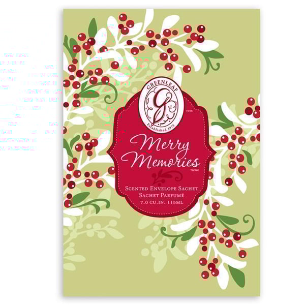 Large Merry Memories fragrance sachet 115ml