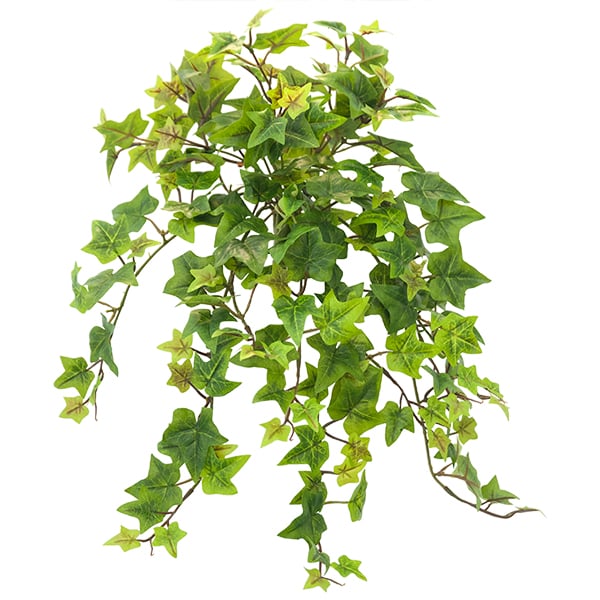 Artificial sage ivy hanging plant, 21''