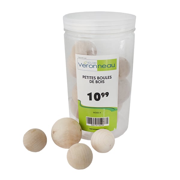 Petites boules de bois